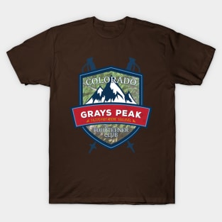 Grays Peak Colorado Fourteener Club T-Shirt